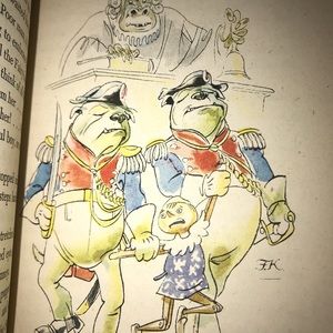 Vintage 1946 adventures of pinocchio Carlo Collodion Fritz Reeder book